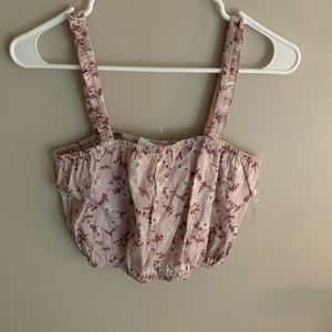 NWT!!! Floral Croptop